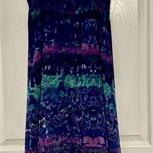 Chico's Elegant Blue and Purple Dress Size 0